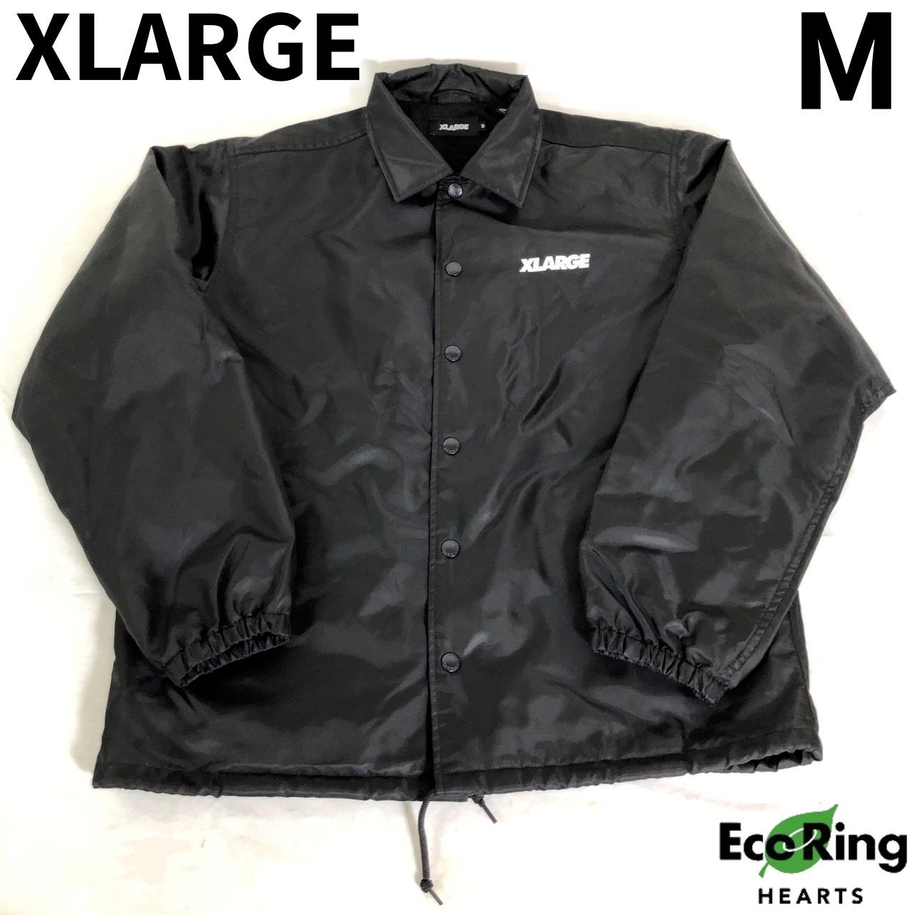 XLARGE エクストララージ ナイロンジャケット M ブラック メンズ アウター コート 【送料無料】 MIDA246770937