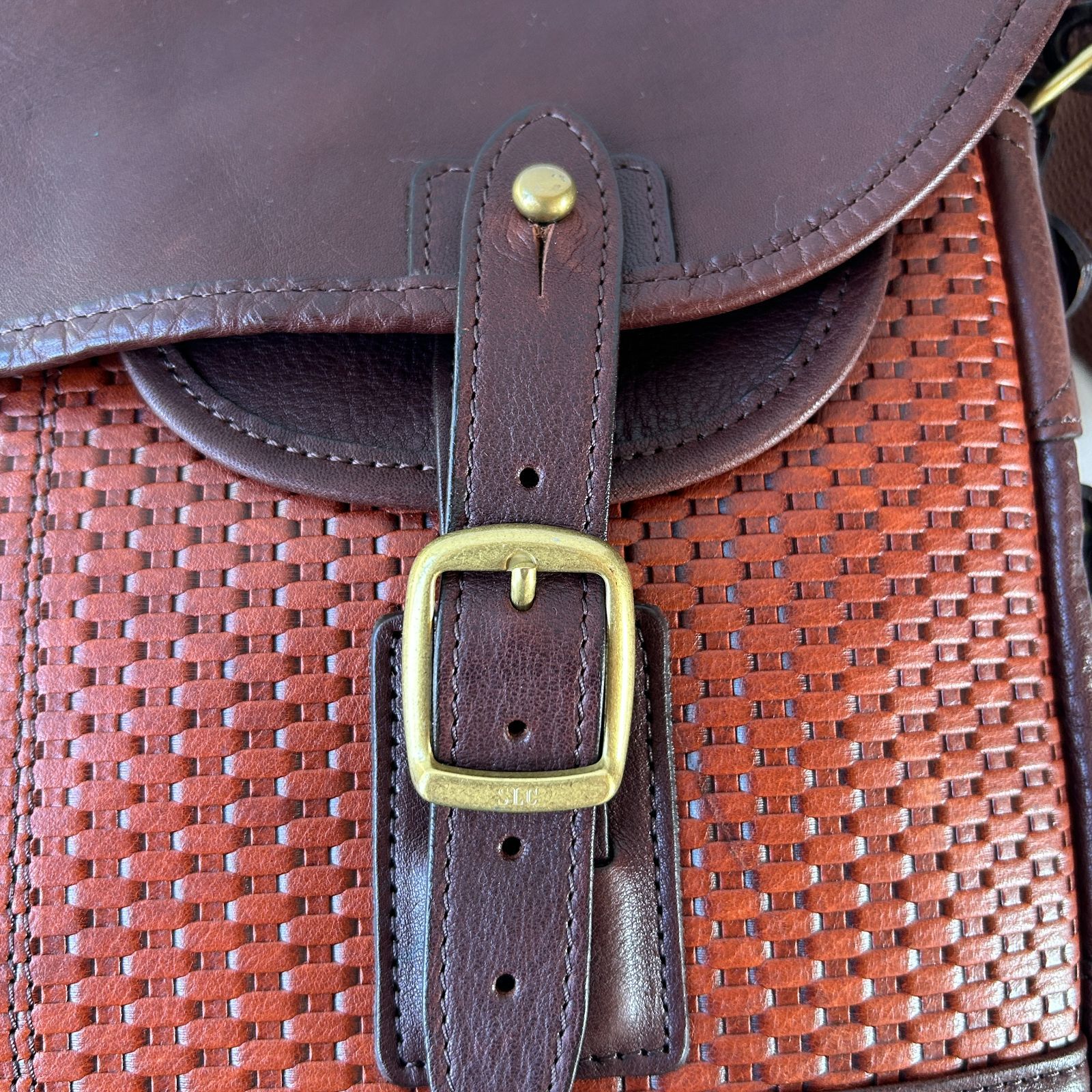 SILVER LAKE CLUB ショルダーバッグ A4 ビク タグ付（極美品）(SILVER