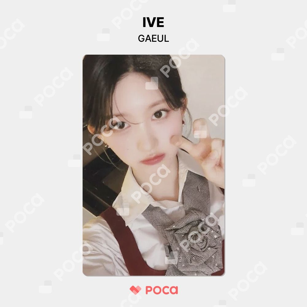 IVE ガウル トレカ IVE SWITCH POP-UP RANDOM PHOTOCARD PACK