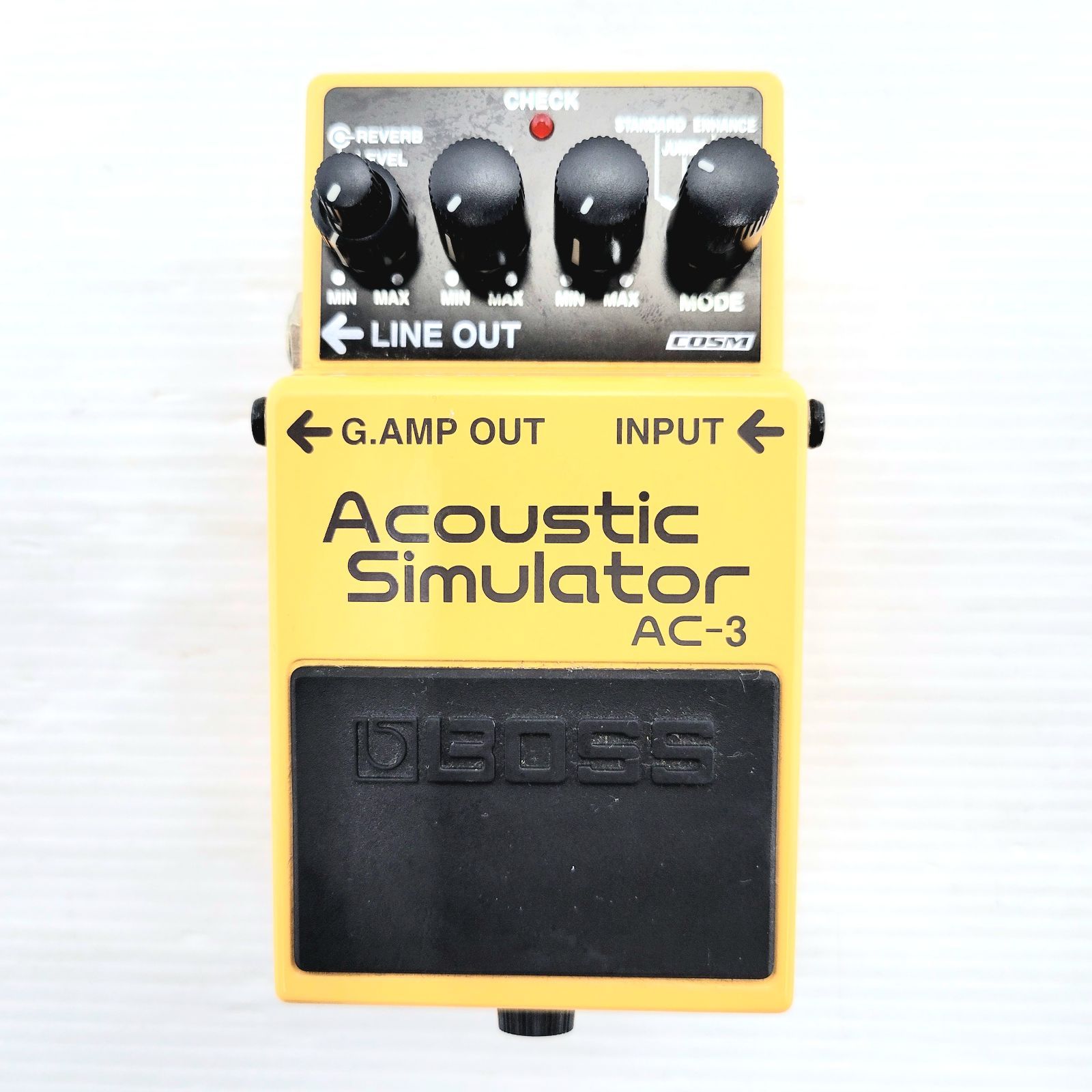 BOSS / AC-3の使い方や特徴等を解説レビュー。ギタボさんにも