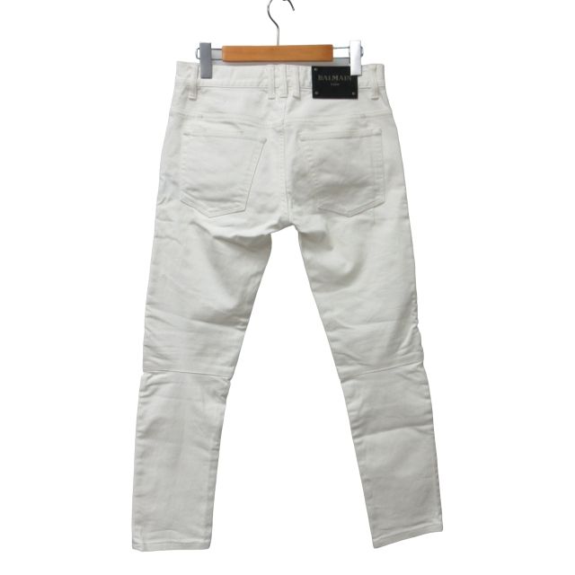 バルマン BALMAIN バイカーデニムパンツ ジーンズ W8H9130T022 バルマン BALMAIN バイカーデニムパンツ ジーンズ W8H9130T022