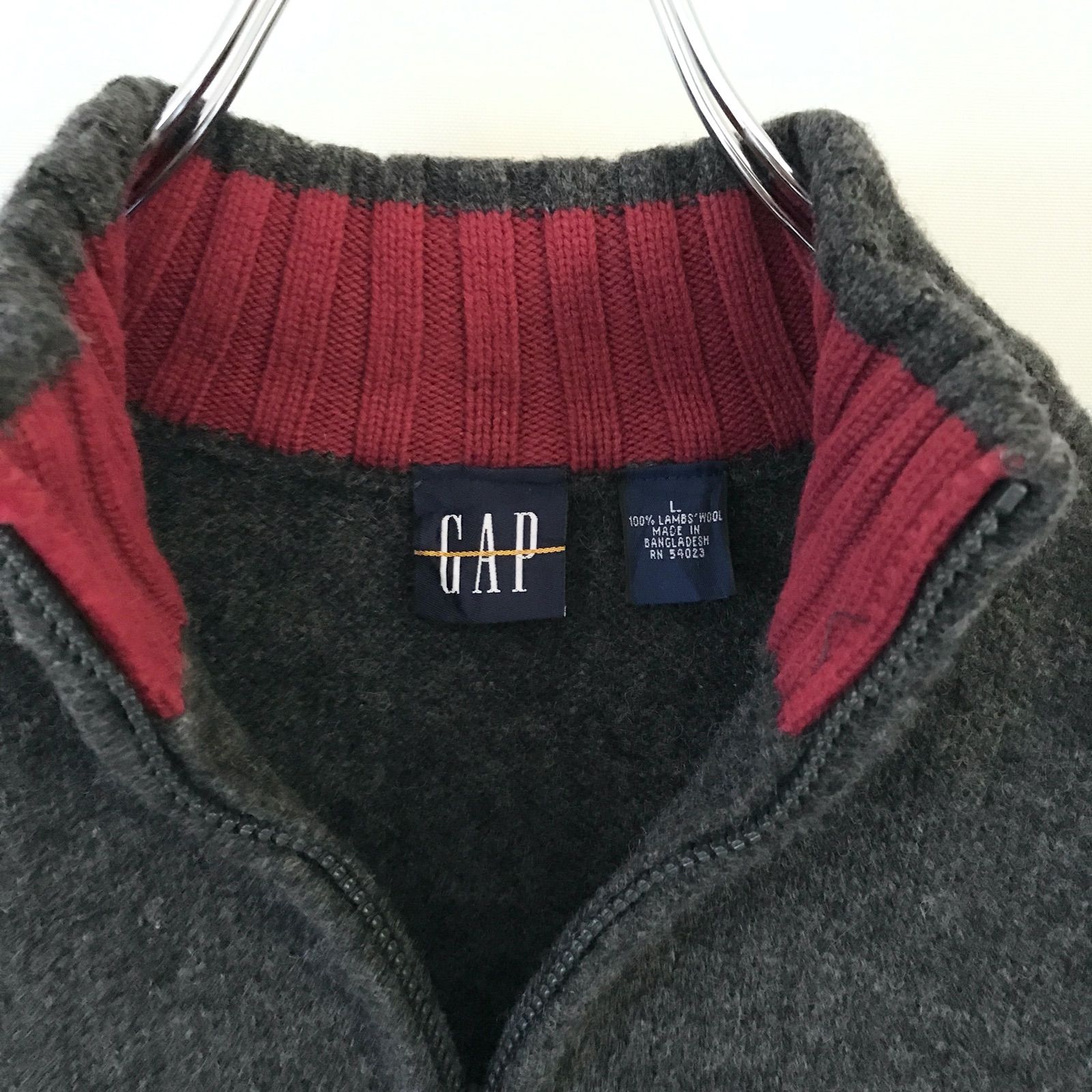 GAP ギャップ☆ハーフジップ☆ハイネックニット☆1/4ZIP☆モックネック