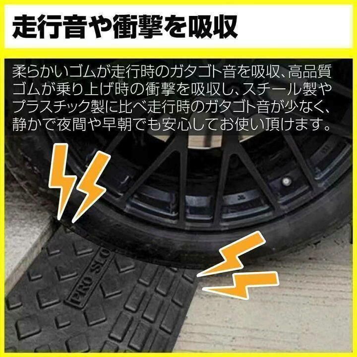 段差 スロープ 幅60cm 高さ15cm用 段差プレート 2個セット 1185 - メルカリ