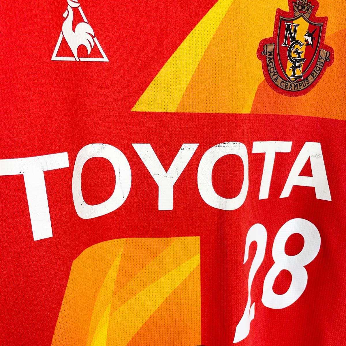 名古屋グランパス #28 田口泰士 サイン入りユニフォーム 2013-14