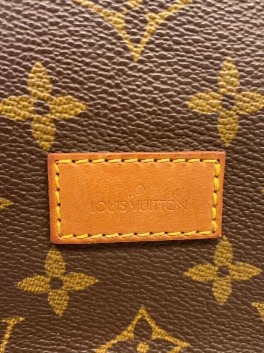 LOUIS VUITTON ソミュール30_モノグラム・キャンバス_M42256 ショルダーバッグ PVC ブラウン - メルカリ