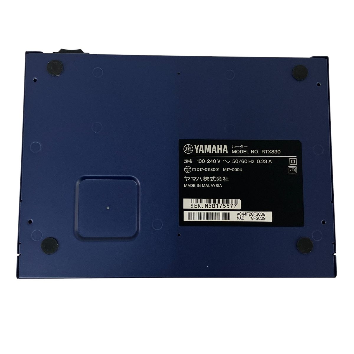 VPNルータRTX830 開封