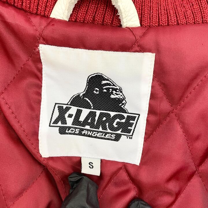 【L】 X-LARGE エクストララージ スタジャン 101214021004 XLARGE エクストララージ スタジャン OG LOGO VARSITY JACKET