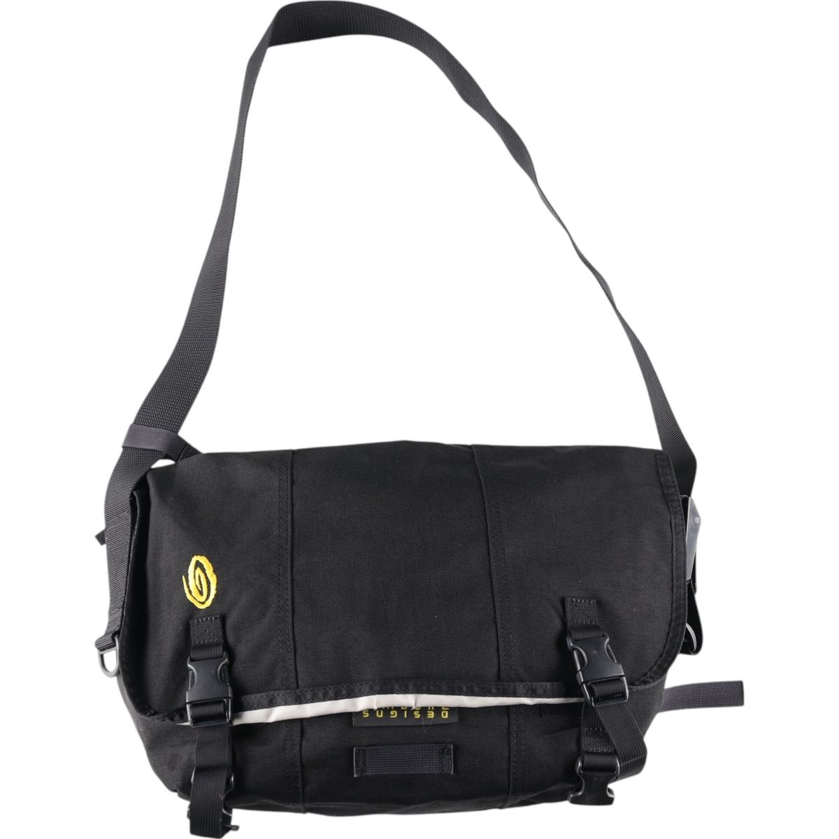 old timbuk2 ブラック　黒　メッセンジャーバッグ　古着　y2k 古着 ティンバックツー TIMBUK2 2WAY メッセンジャーバッグ