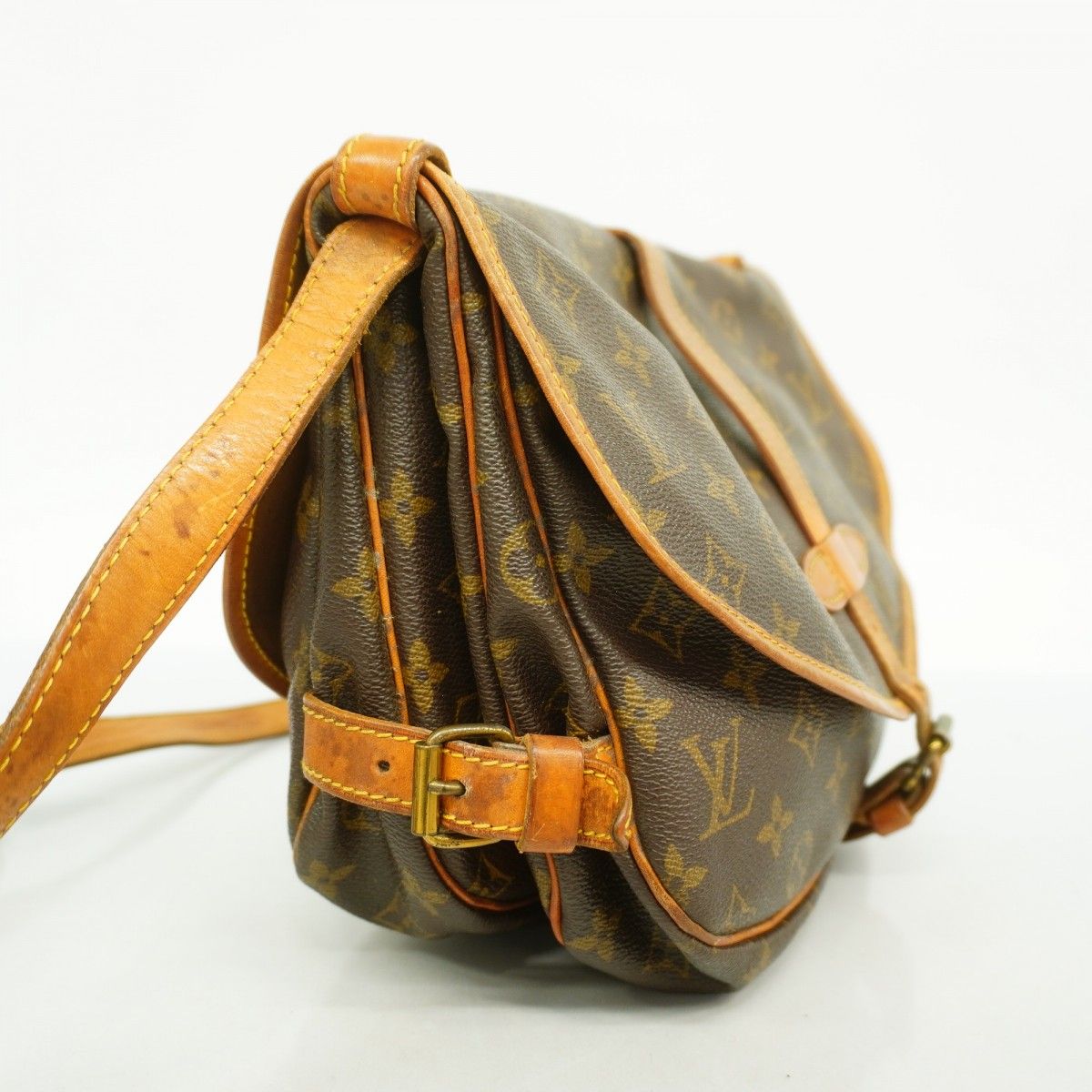 Louis Vuitton モノグラム　ソミュール　30 ショルダーバッグ 5hf5986】ルイヴィトン ショルダーバッグ モノグラム ソミュール