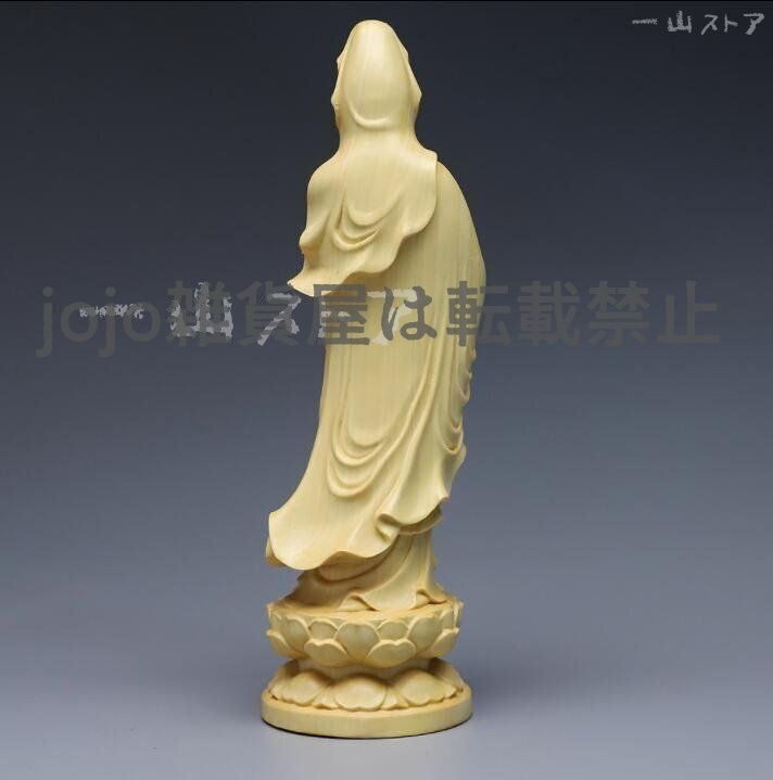 仏教美術 木彫仏像 精密細工 開運風水 観音菩薩像 ッゲ 彫刻工芸