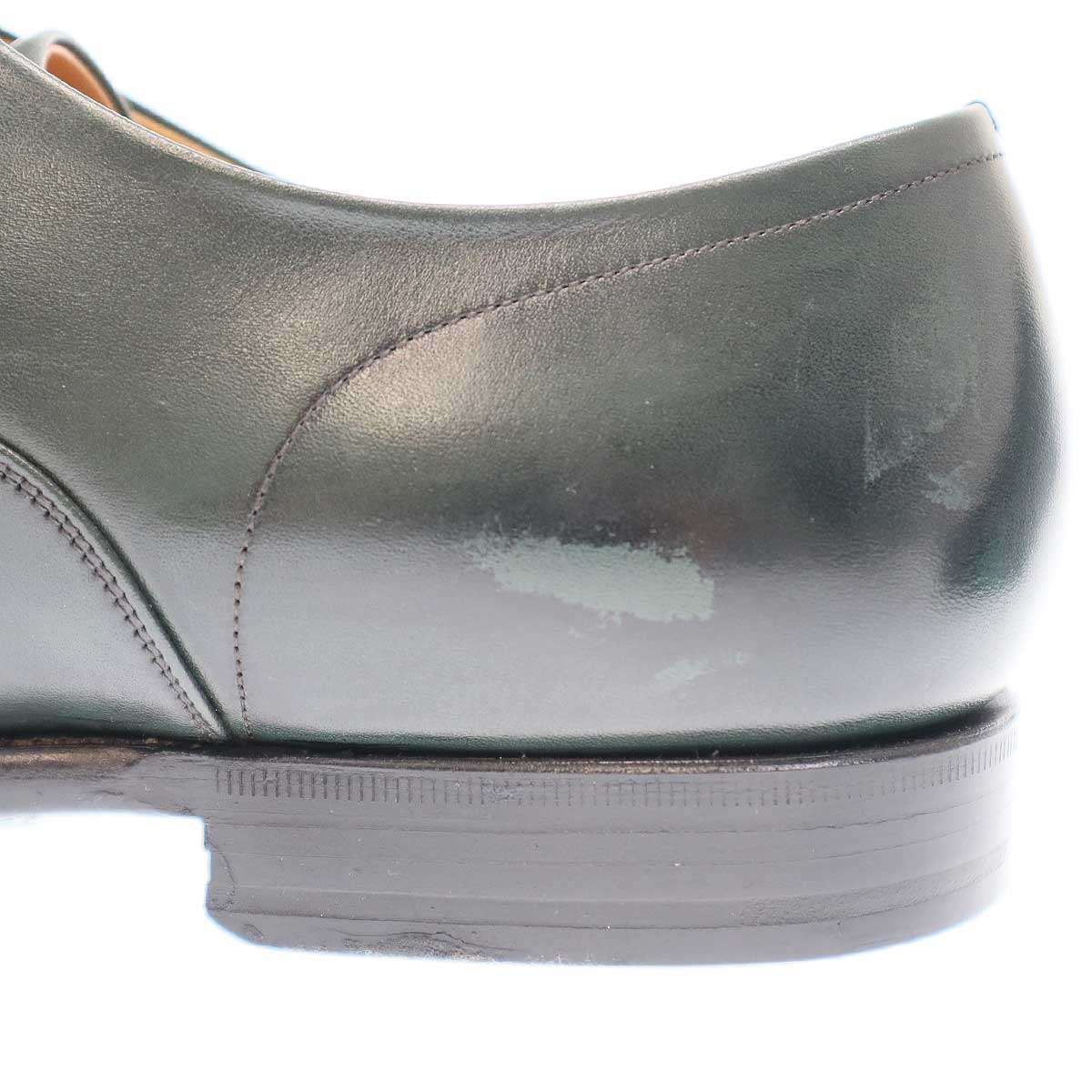 CALMANTHOLOGY カルマンソロジー A6534 BALMORAL CAP TOE レザーシューズ  グリーン UK8