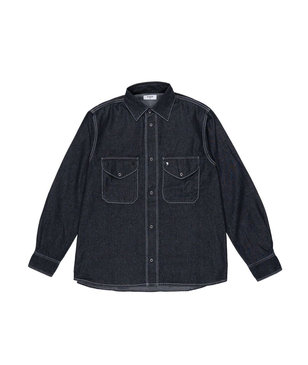 DANCER | DOUBLE POCKET SHIRT | BLACK