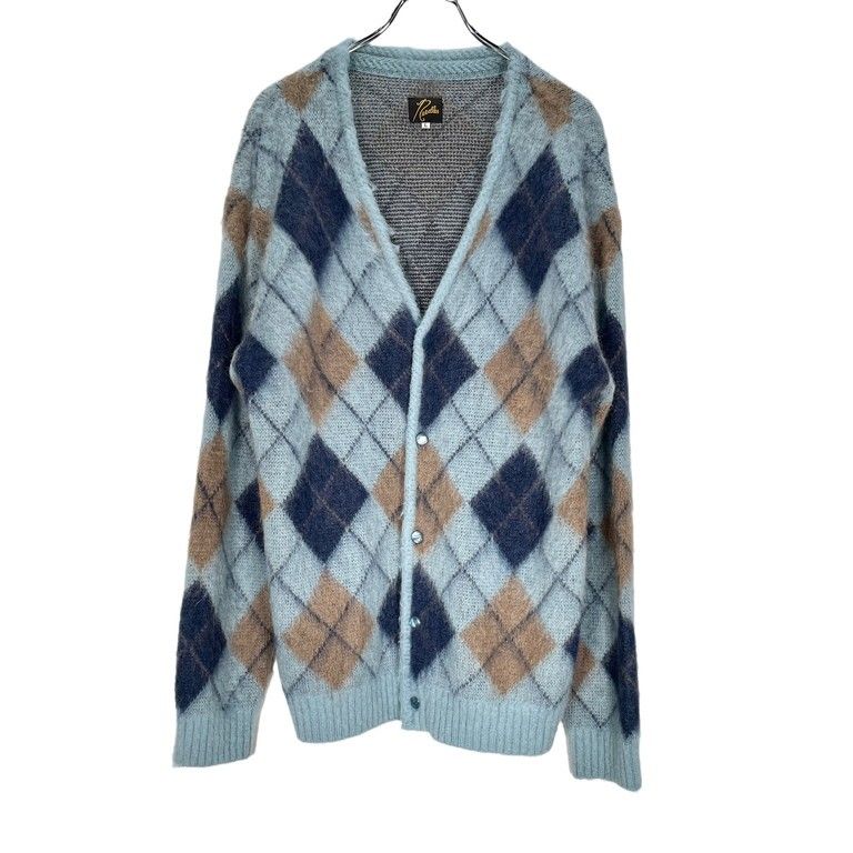 needles モヘアカーディガン　アーガイル 中古・古着通販】Needles (ニードルズ) MOHAIR CARDIGAN ARGYLE