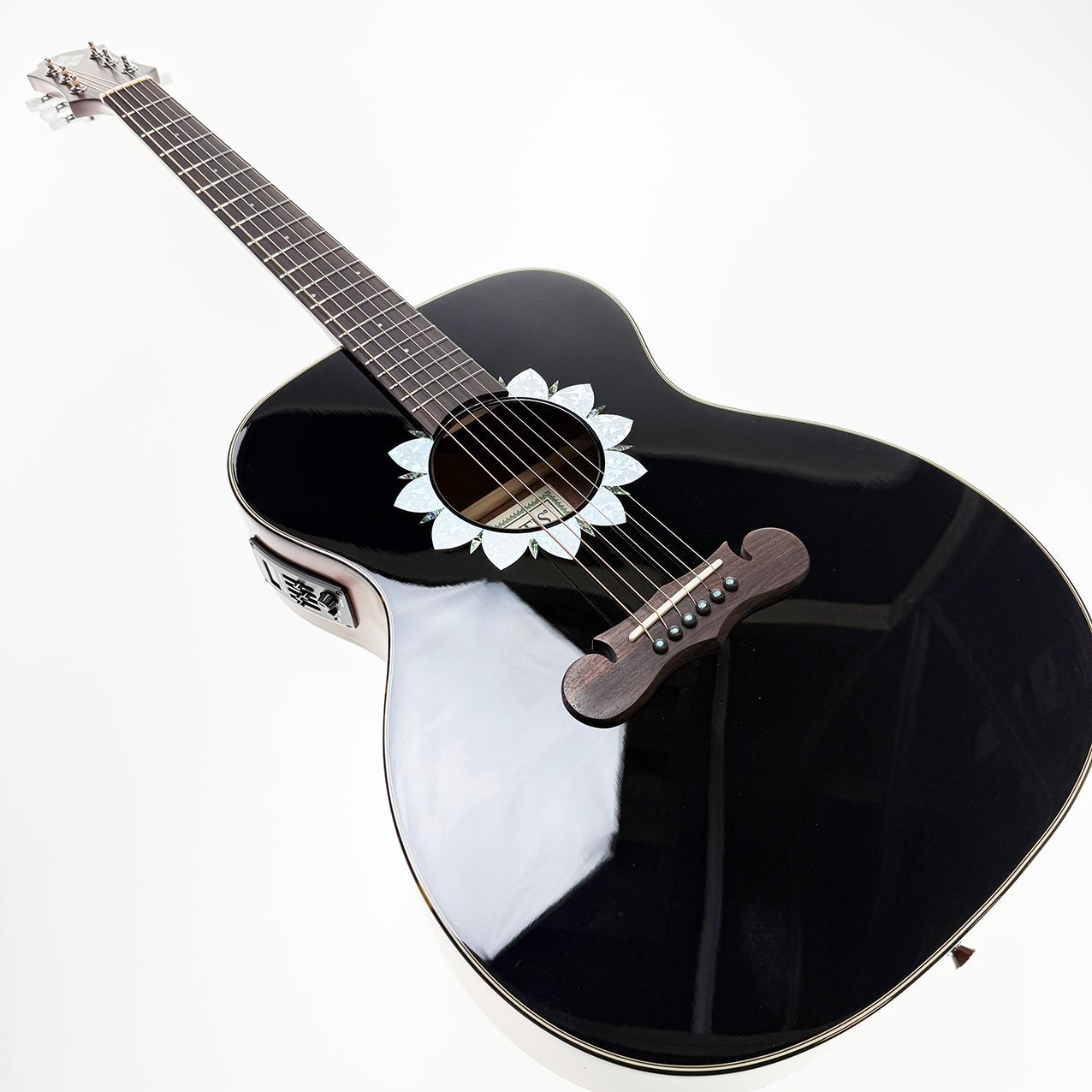 ♥ ZEMAITIS ゼマティス CAF-90F Gloss Black Abalone エレクトリック アコースティックギター エ コギター グロスブラック