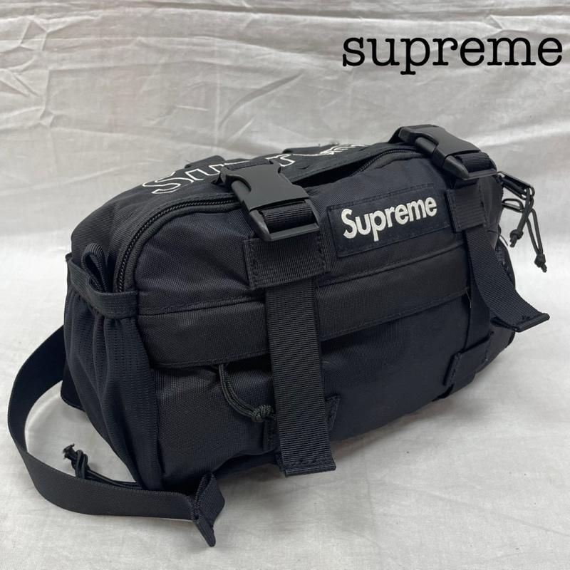 Supreme ボディバッグ 2019A/Wブラック CORDURA Supreme Breaks The Mold - Cordura Supreme Waist Bag FW19