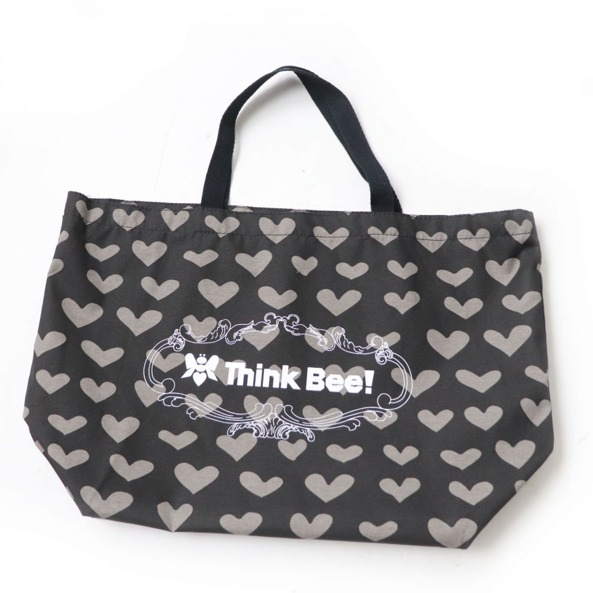 未使用品☆Think Bee シンクビー A002253 ハートデザイン 裏地猫柄