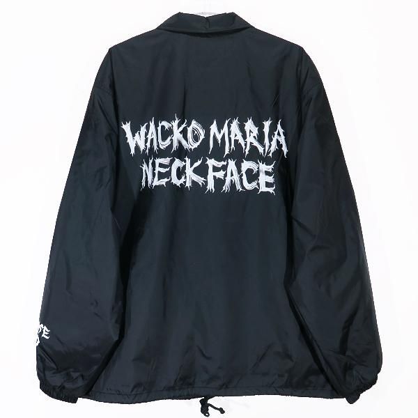 WACKO MARIA ワコマリア x NECKFACE ネックフェイス COACH JACKET NECKFACE-WM-BL18 コーチ ジャケット ブラック アウター