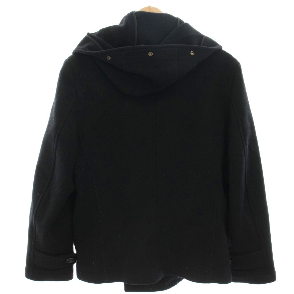 CABANE de zucca ブラック ピーコート ショートコート ズッカ CABANE