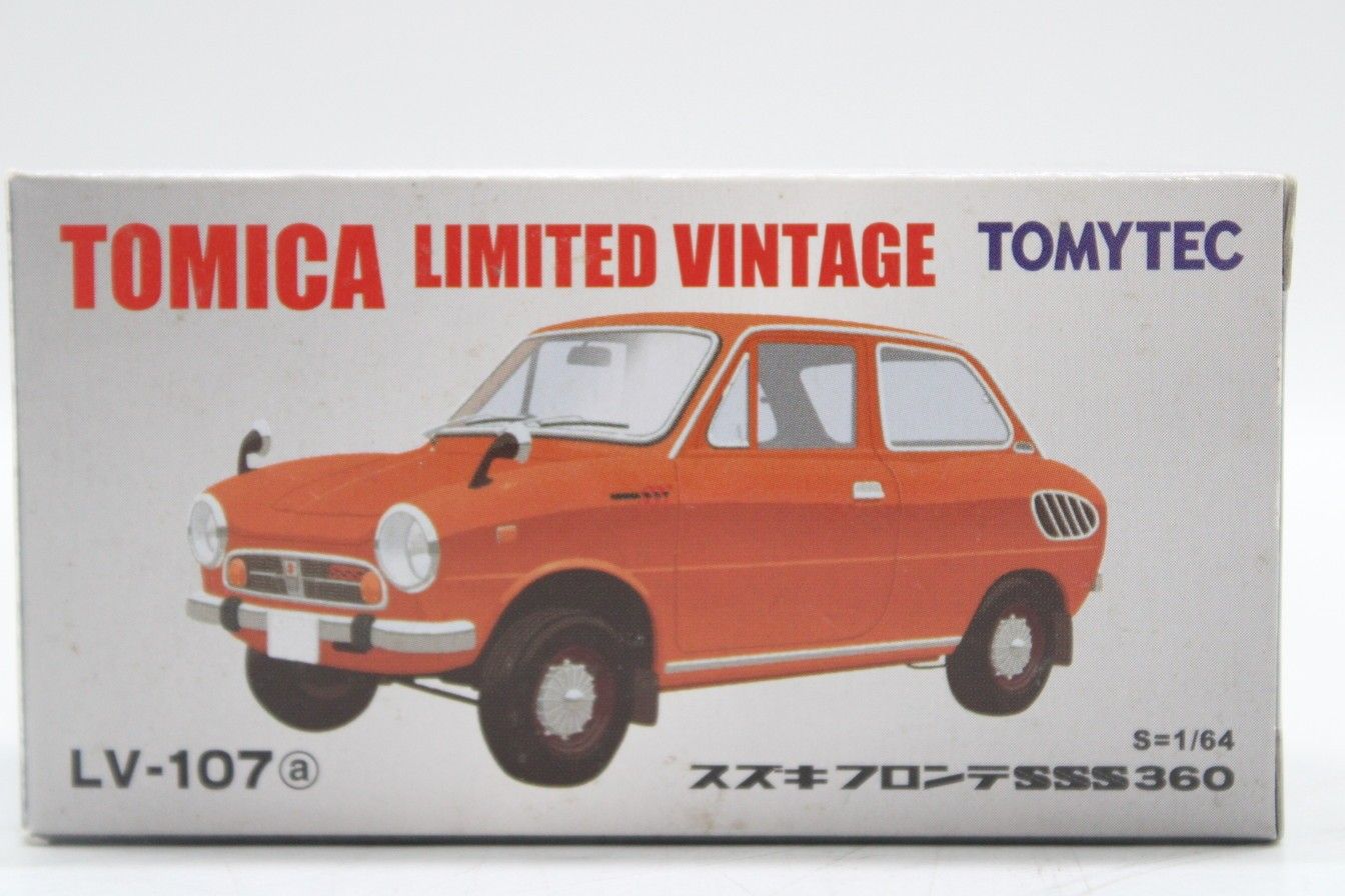 【新品】トミカリミテッドヴィテージ スズキ フロンテ SSS360 トミカリミテッドヴィンテージ LV-107a スズキ フロンテ SSS 360