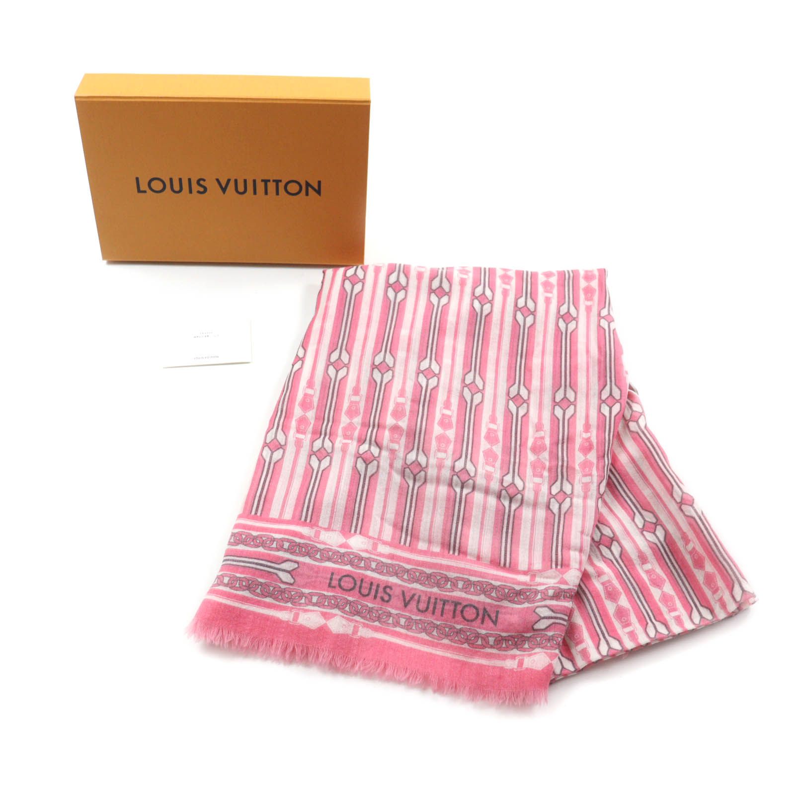 極美品☆LOUIS VUITTON ルイヴィトン M78730 カシミヤ100