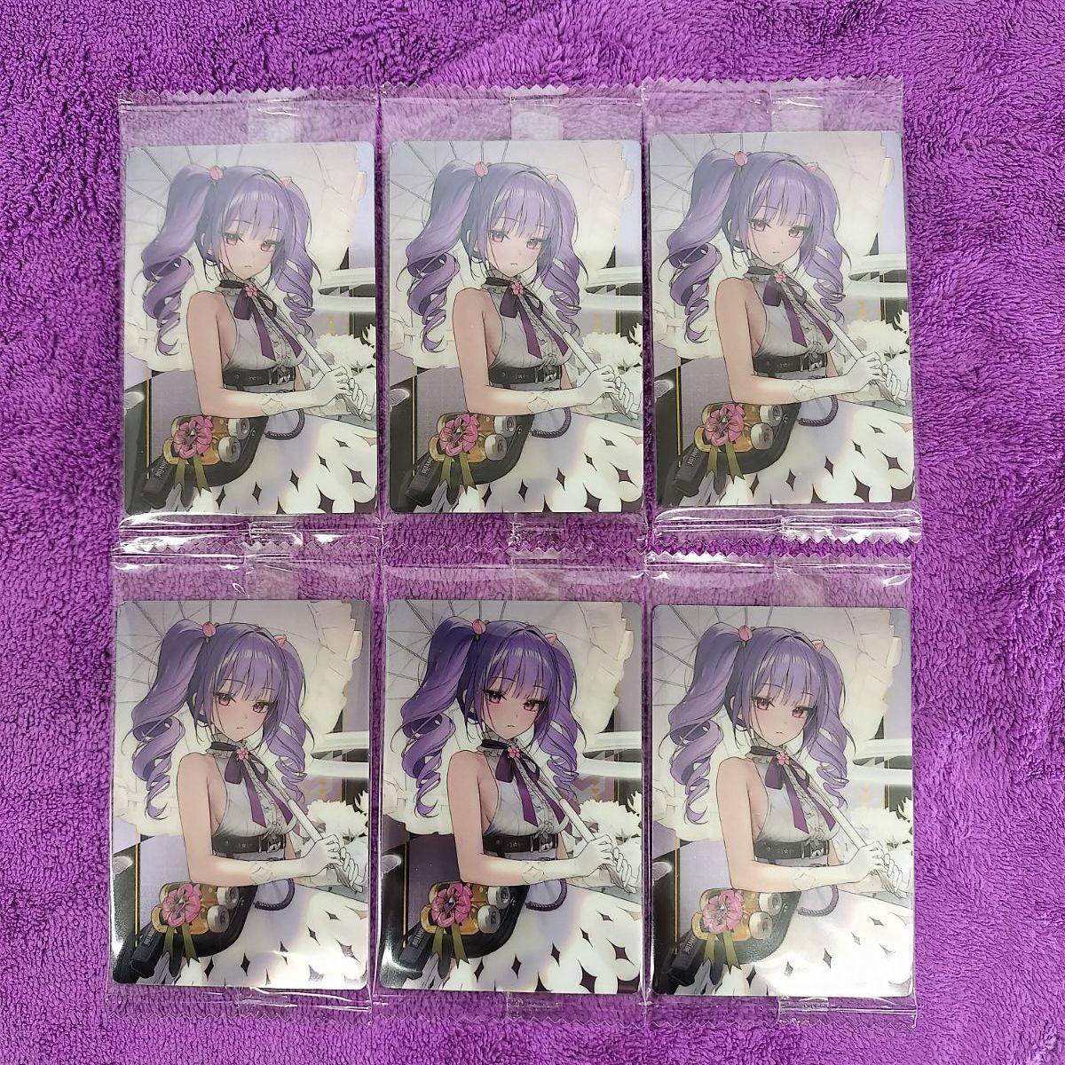 6枚 011 フローラ NIKKE ウエハース 4 勝利の女神 ニケ カード GODDESS