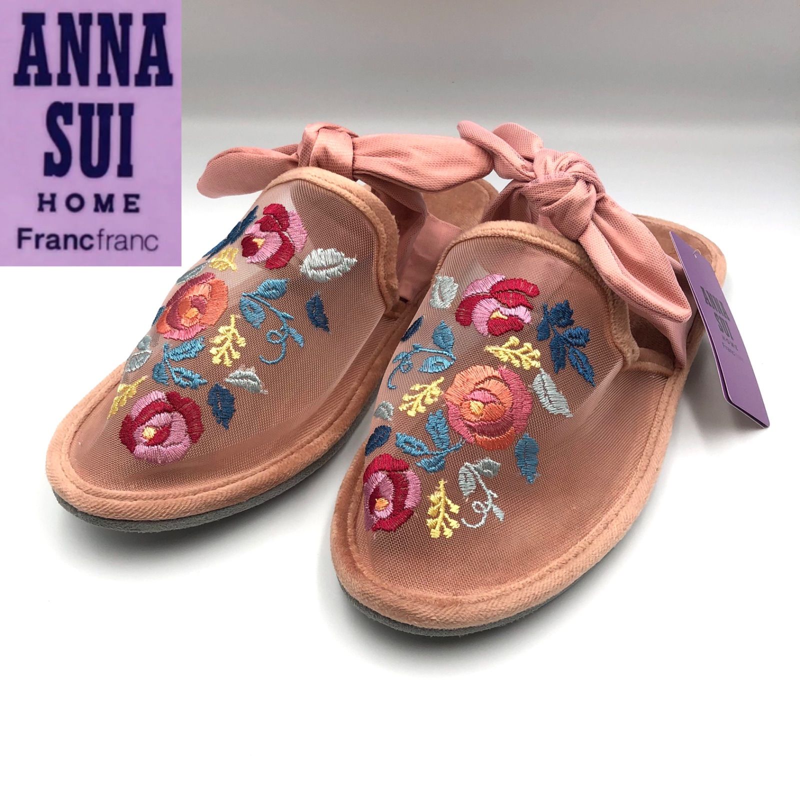 ANNA SUI 掛け布団カバーS＋枕カバー＋クッションカバー＋ガウン＋