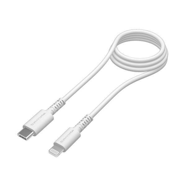 まとめ 多摩電子工業USB Type-C to Lightningケーブル 抗菌 ホワイト 1.0m TH212LC10QW 1本 ×3セット