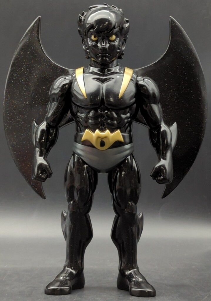 PlanetX デビルマン 不動明 面取れ マスク取れ 蓄光 ソフビ 未開封