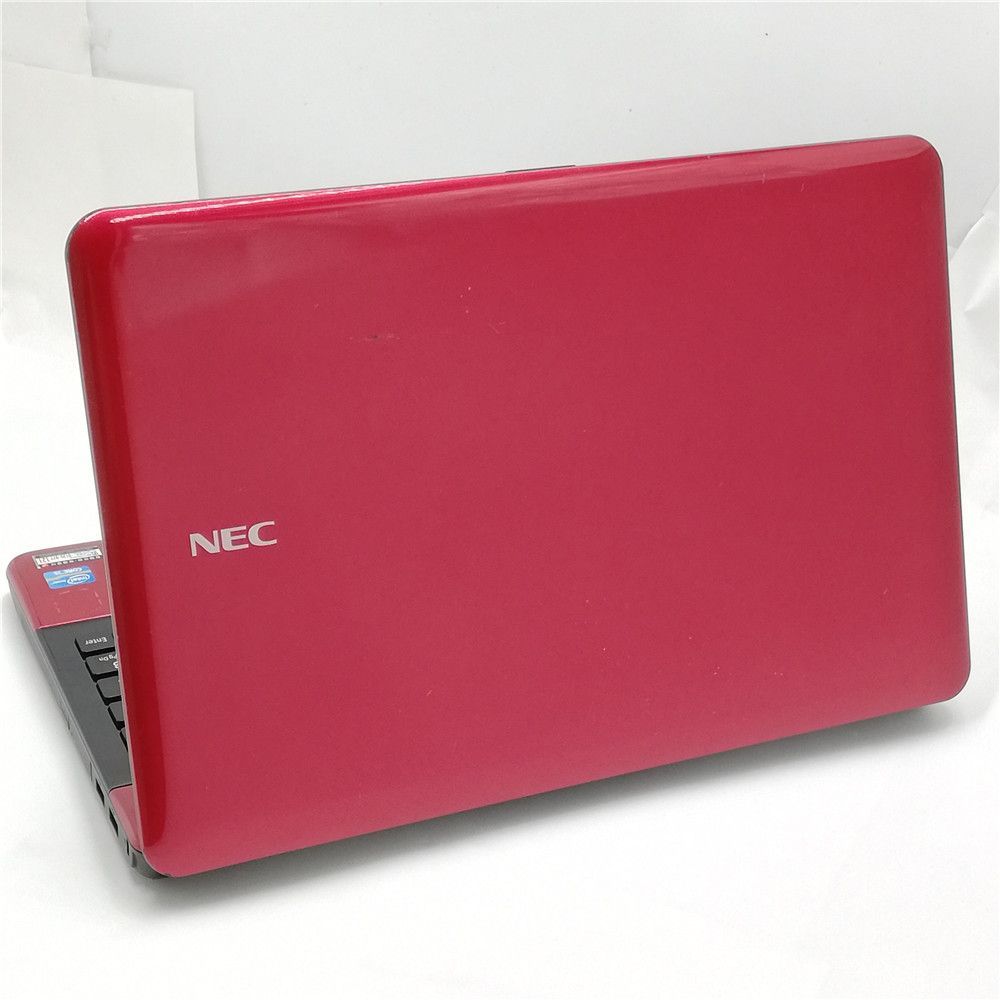 新品SSD WiFi有 レッド 赤色 ノートパソコン 15.6型 NEC PC-LS550FS1SR