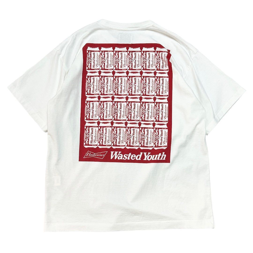 Wasted Youth x Budweiser Print T-Shirts - A WORD. ⚫︎メルカリ ...