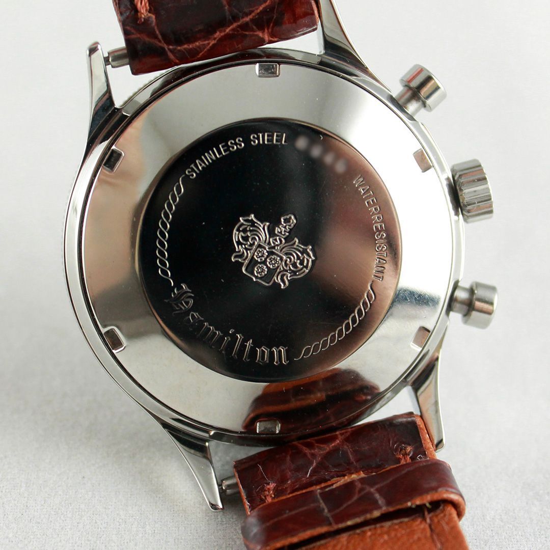 ハミルトン 時計 ランカスター クロノグラフ 8946 A 894656 SS - 川崎