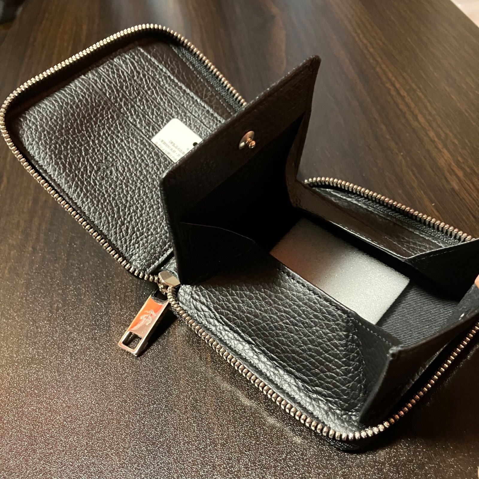URBAN RESERCH 別注 Brooks Brothers ラウンドジップウォレット
