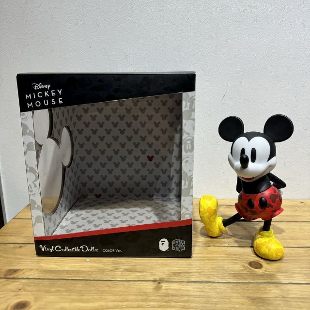 VCD BAPE®️ MICKEY MOUSE MONOTONE Ver 【公式通販】