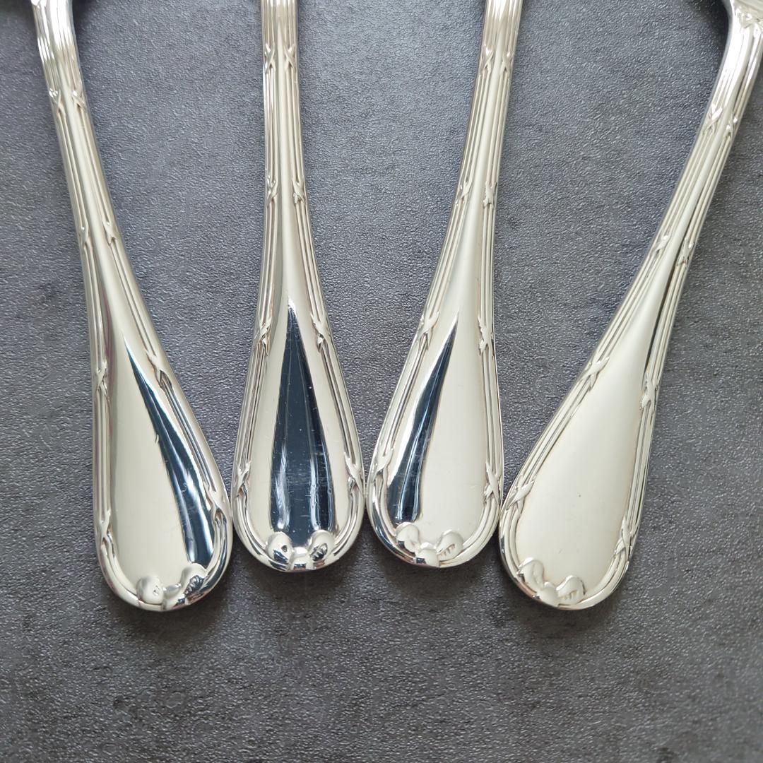 クリストフル リュバン コンソメスプーン 4点 SKLAD-KIRPICHA_RU