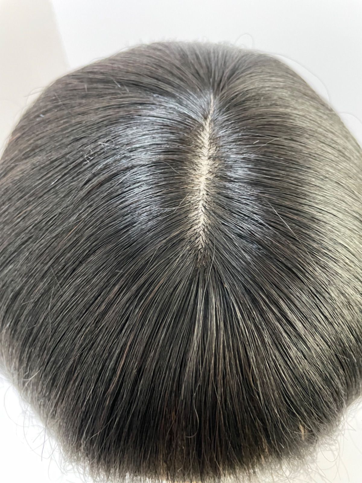 フルウィッグ人毛ウィッグ医療ウィッグロングストレートナチュラルブラックブラウン