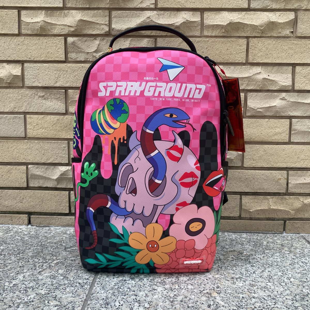 米国仕様 SPRAYGROUND スプレイグラウンド Happy Hangry パッピー 