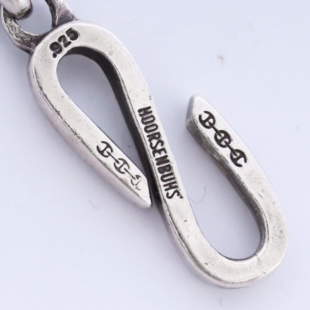 HOORSENBUHS 10MM 23inch open-link wallet chain シルバー