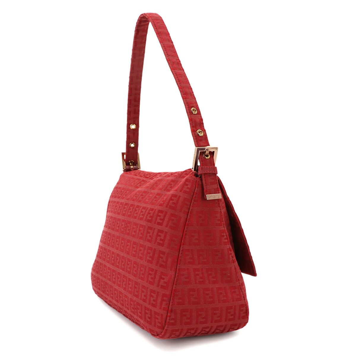 良品 1737 FENDI ワンショルダーバッグ マンマバケット ズッキーノ FENDI - 新品同様 フェンディ FENDI ズッキーノ マンマバゲット