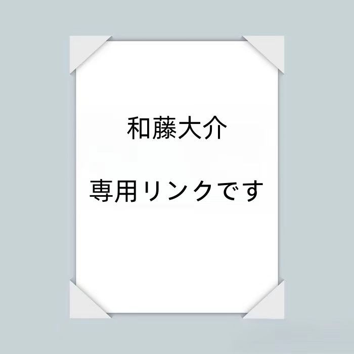 和藤大介  専用リンクです