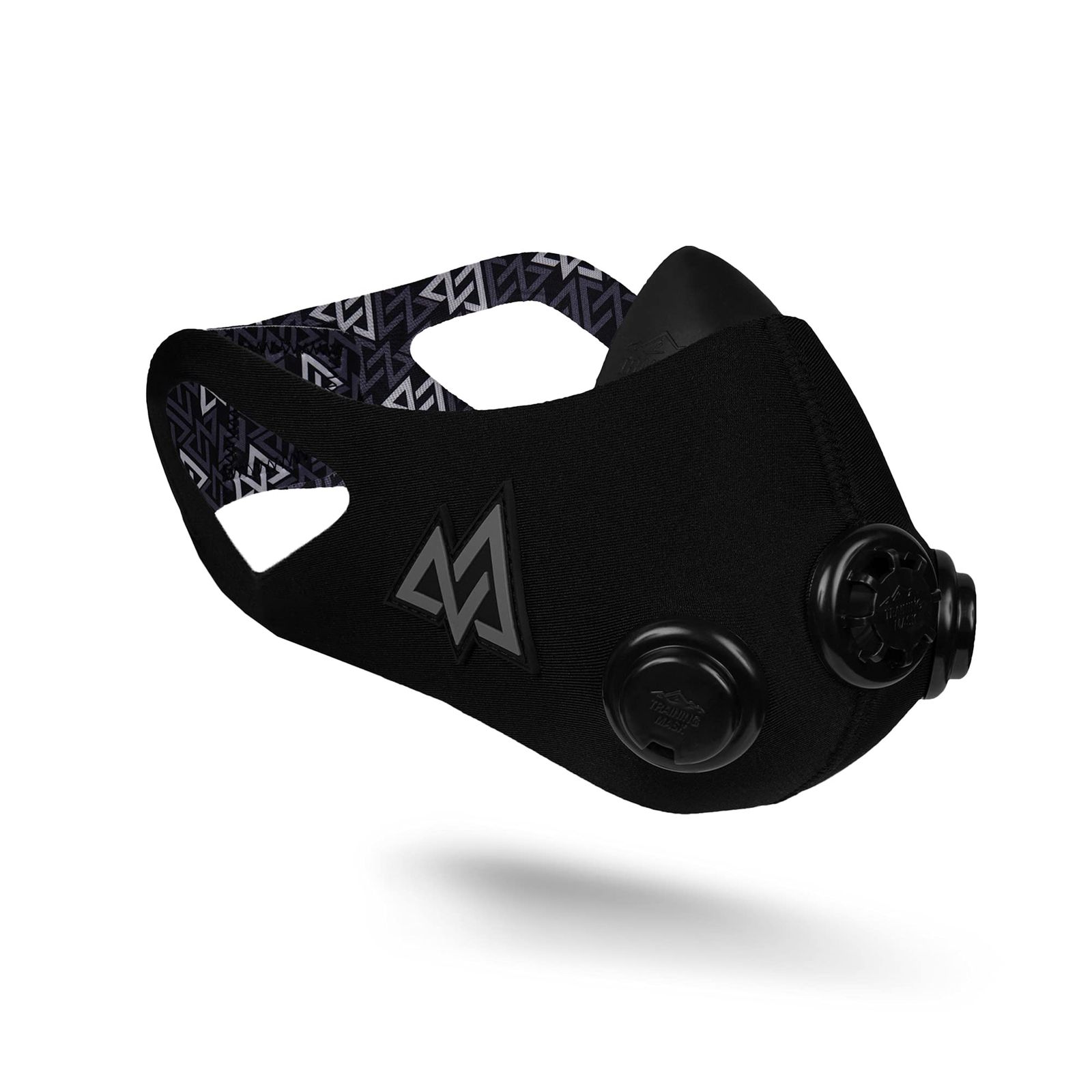 TRAININGMASK2.0 呼吸筋 室内トレーニング 肺活量 持久力〔アメリカで研究を重ねた持久力 Black L鍛錬デバイス〕短時間で減量 ランニング サッカー バスケ クロスフィット L Black ブラック L