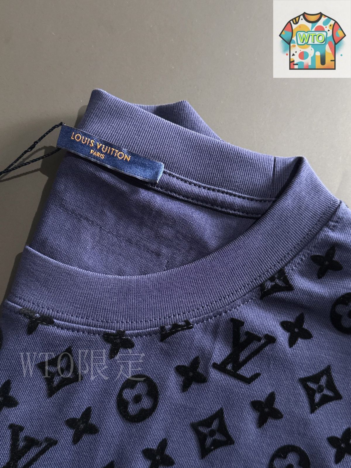 【25SS/鮮やかなブルー♪】LouisVuitton Tシャツ 25SS/鮮やかなブルー♪】LouisVuitton Tシャツ