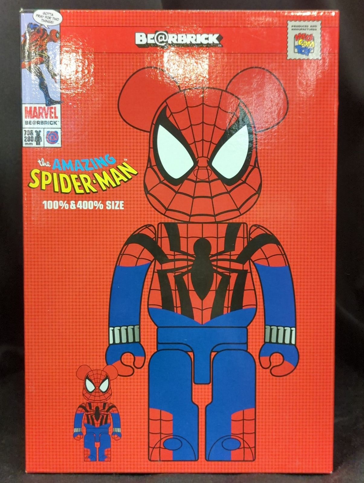 MEDICOM TOY BE@RBRICK THE AMAZING SPIDER-MAN(BEN REILLY) 100