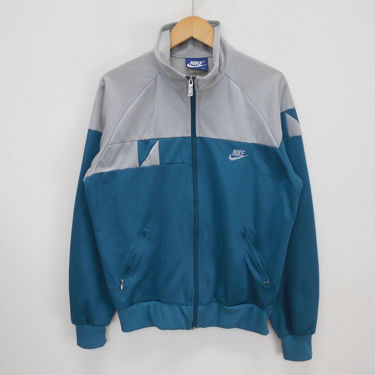 NIKE ナイキ 80s 80年代 紺タグ トラックジャケット ジャージ M