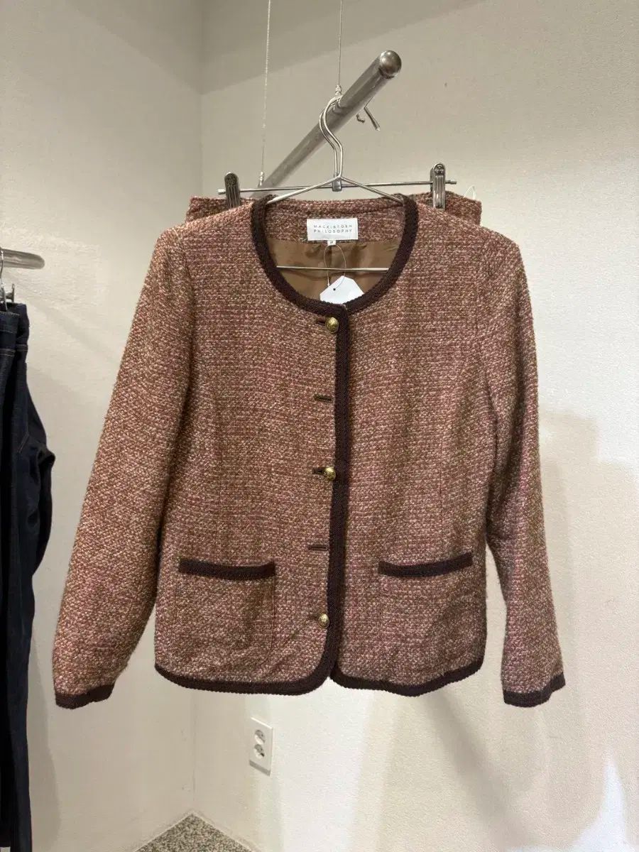 MACKINTOSH ツイード ジャケット スカート セット
