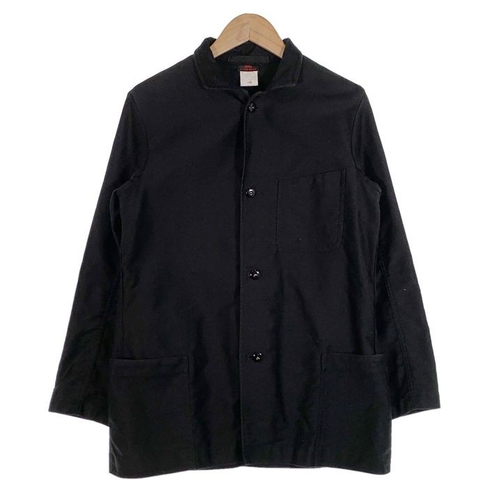 VETRA ベトラ コットン フレンチワークジャケット カバーオール ブラック LE LUDE FRANCE フランス製 Size 40