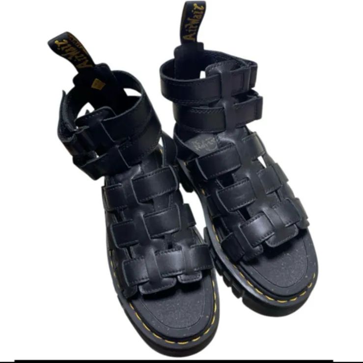 Dr.Martens ドクターマーチン RICKI GLADIATOR サンダル UK3 22cm ブラック
