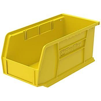 akro-mils 30230、11インチ5インチby 5インチプラスチックストレージStacking Hanging Akro Bin、ベリー、12パック