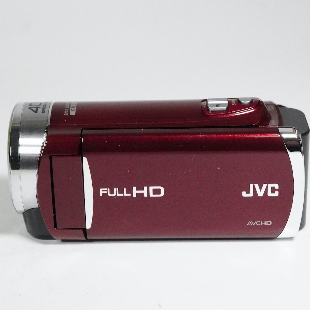 JVC Victor Everio GZ-E117-R オンライン レッド 動作OK 返金保証