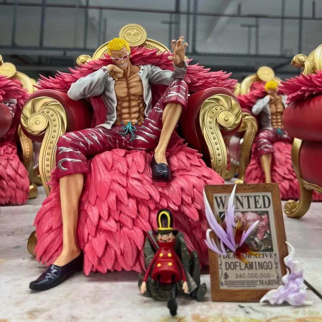 ワンピース　ドフラミンゴ　ソファー　ガレージキット　フィギュア ワンピース ソファ ドフラミンゴ フィギュア ガレージキット