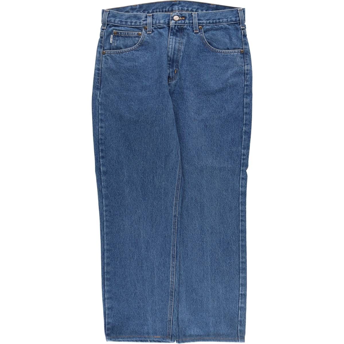 古着 カーハート Carhartt Traditional FIT テーパードデニムパンツ メンズw33相当/eaa507773